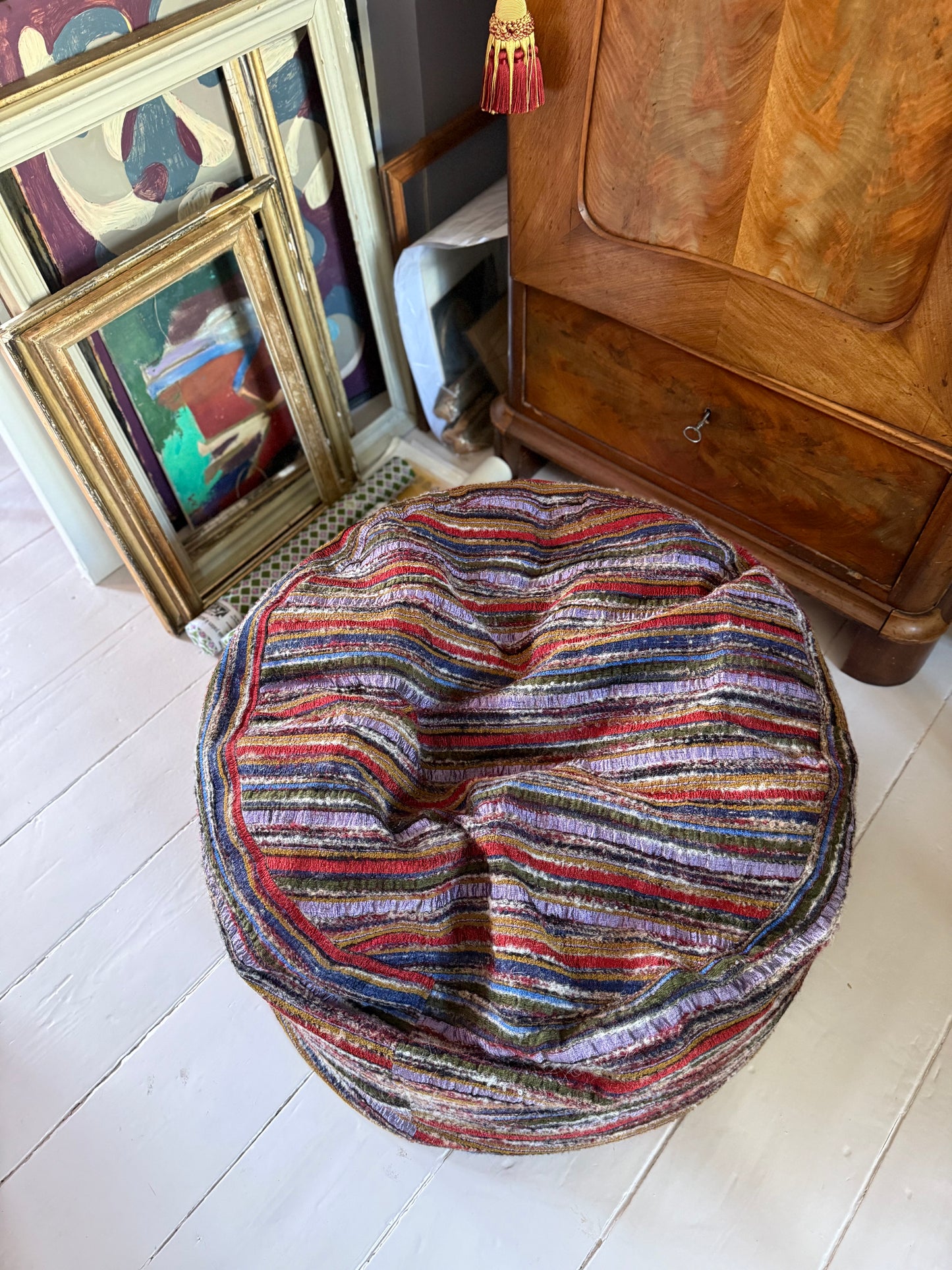 BEAN BAG STRIPED - CRÈME de la CRÈME à la HELLE
