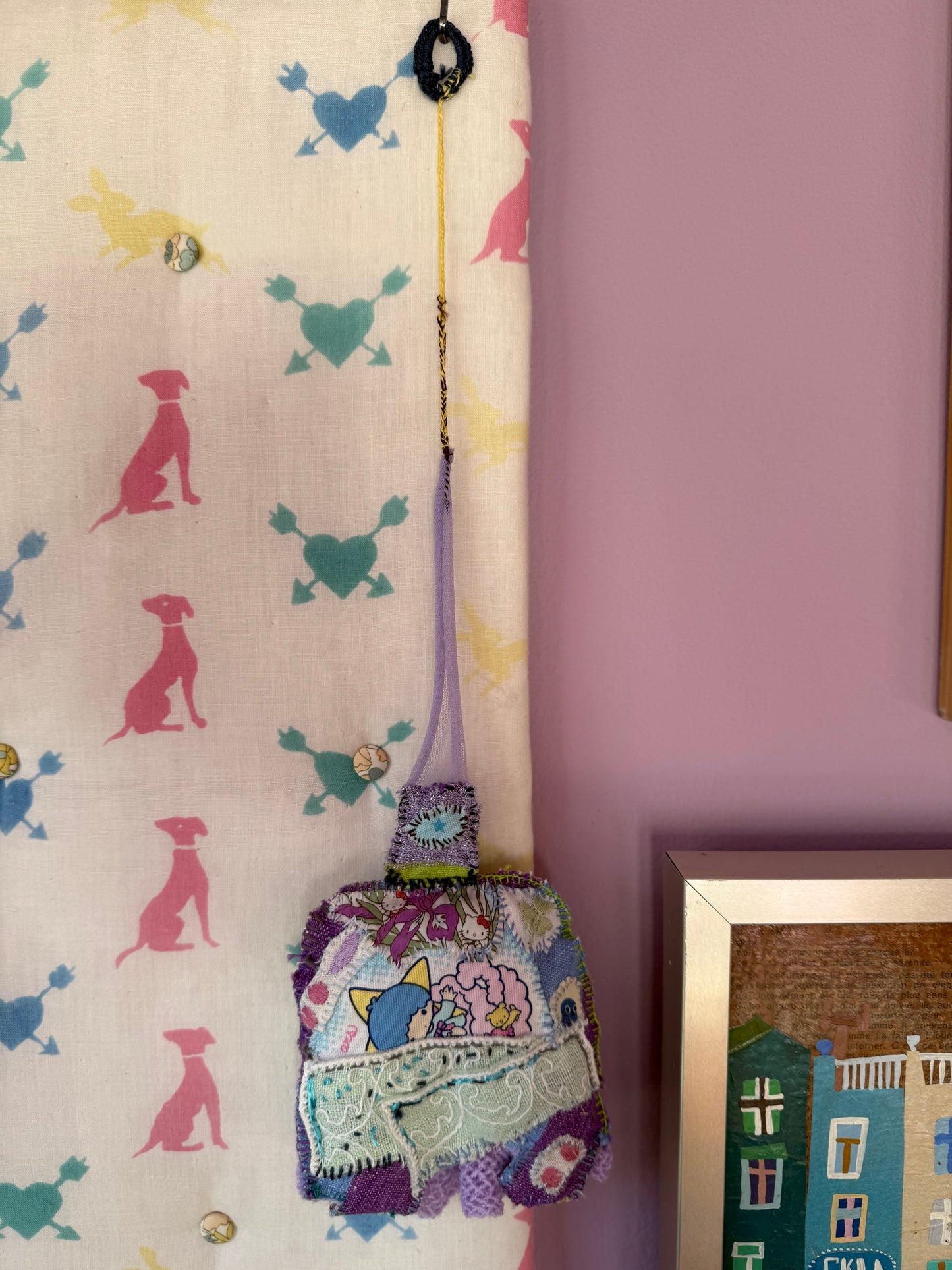 WALL DECORATION LITTLE TWIN STARS NO. 3 - CRÈME de la CRÈME à la HELLE