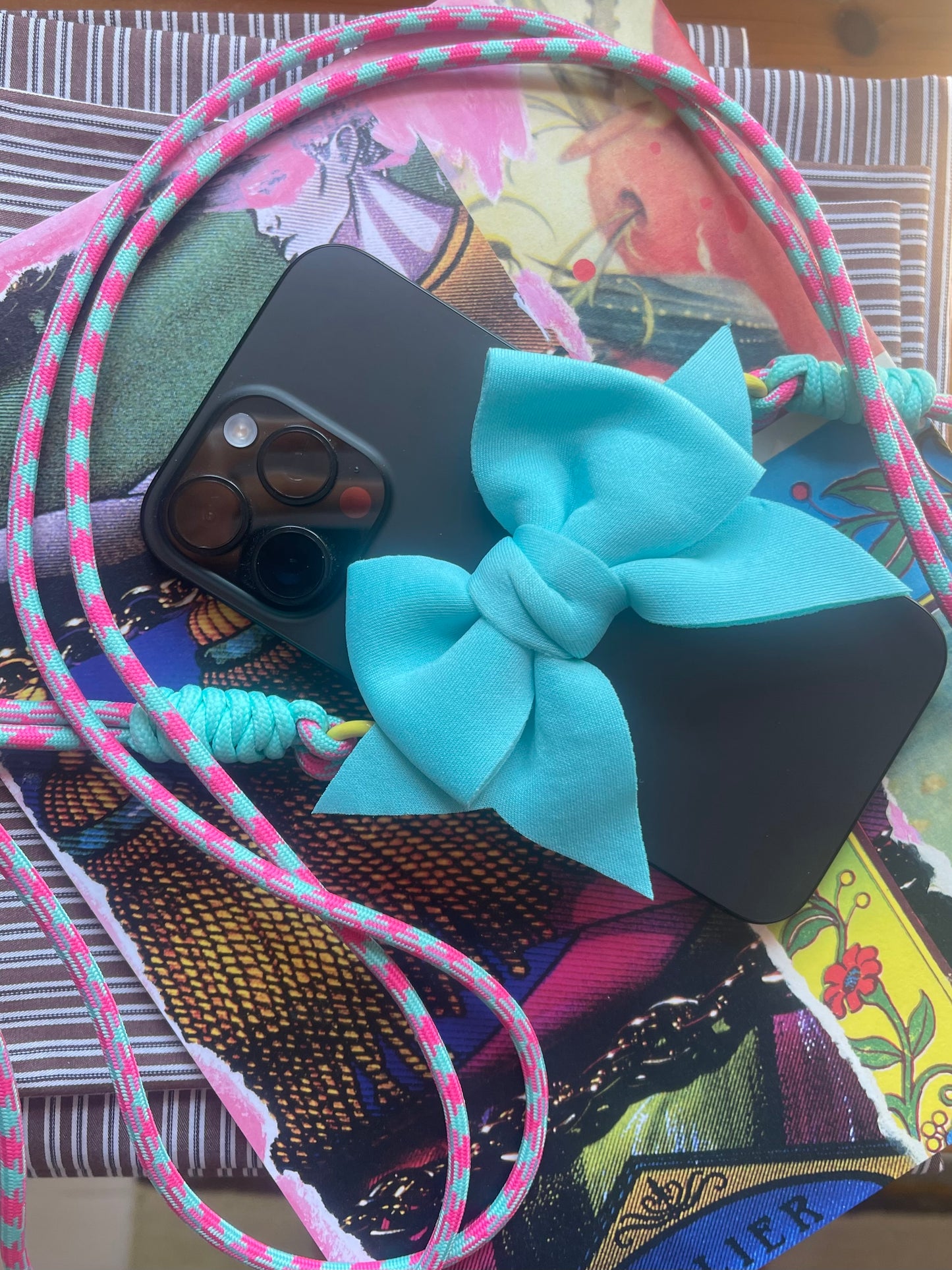 PHONE STRAP BOW