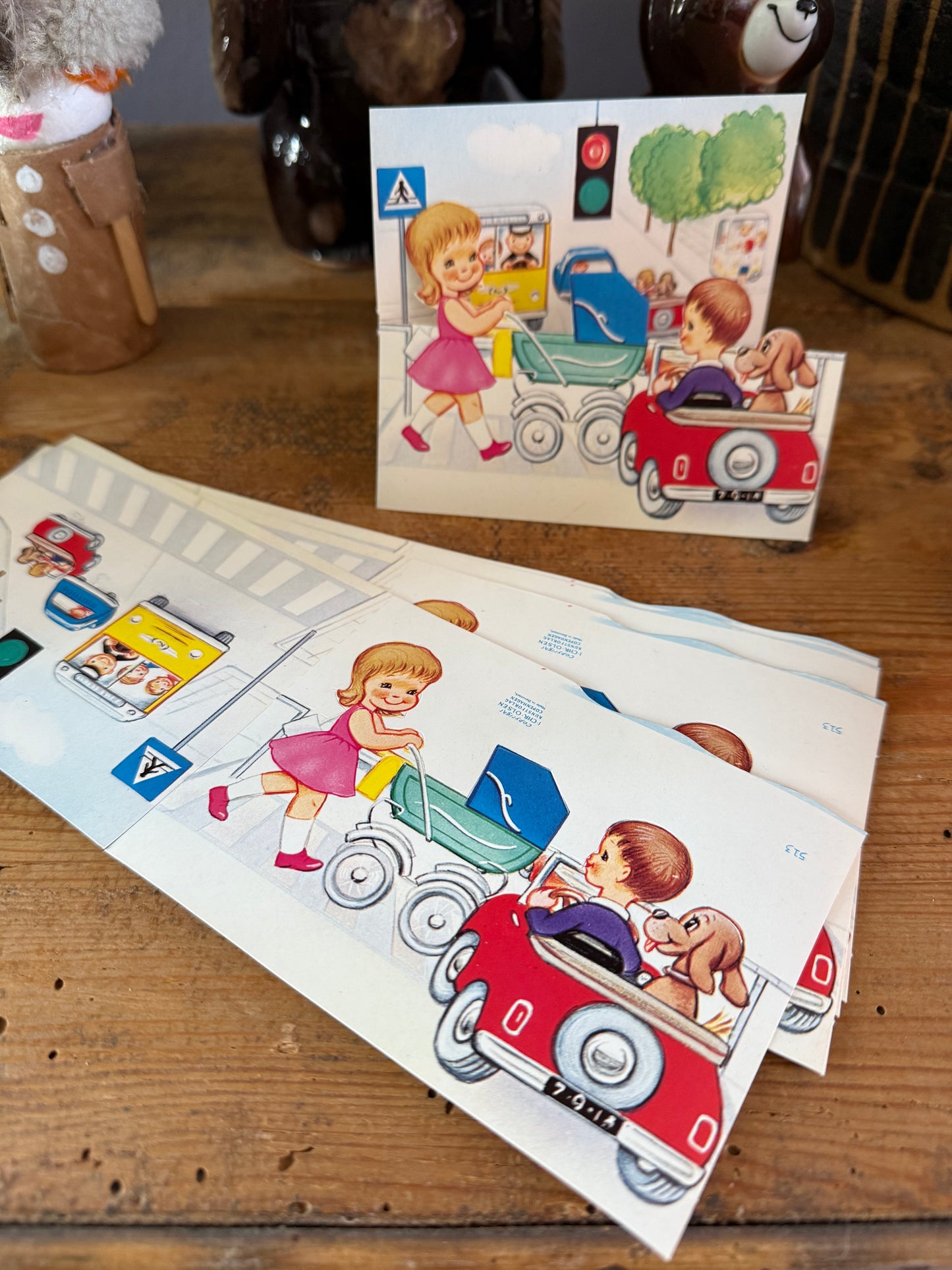 7 BIRTHDAY CARDS - VINTAGE