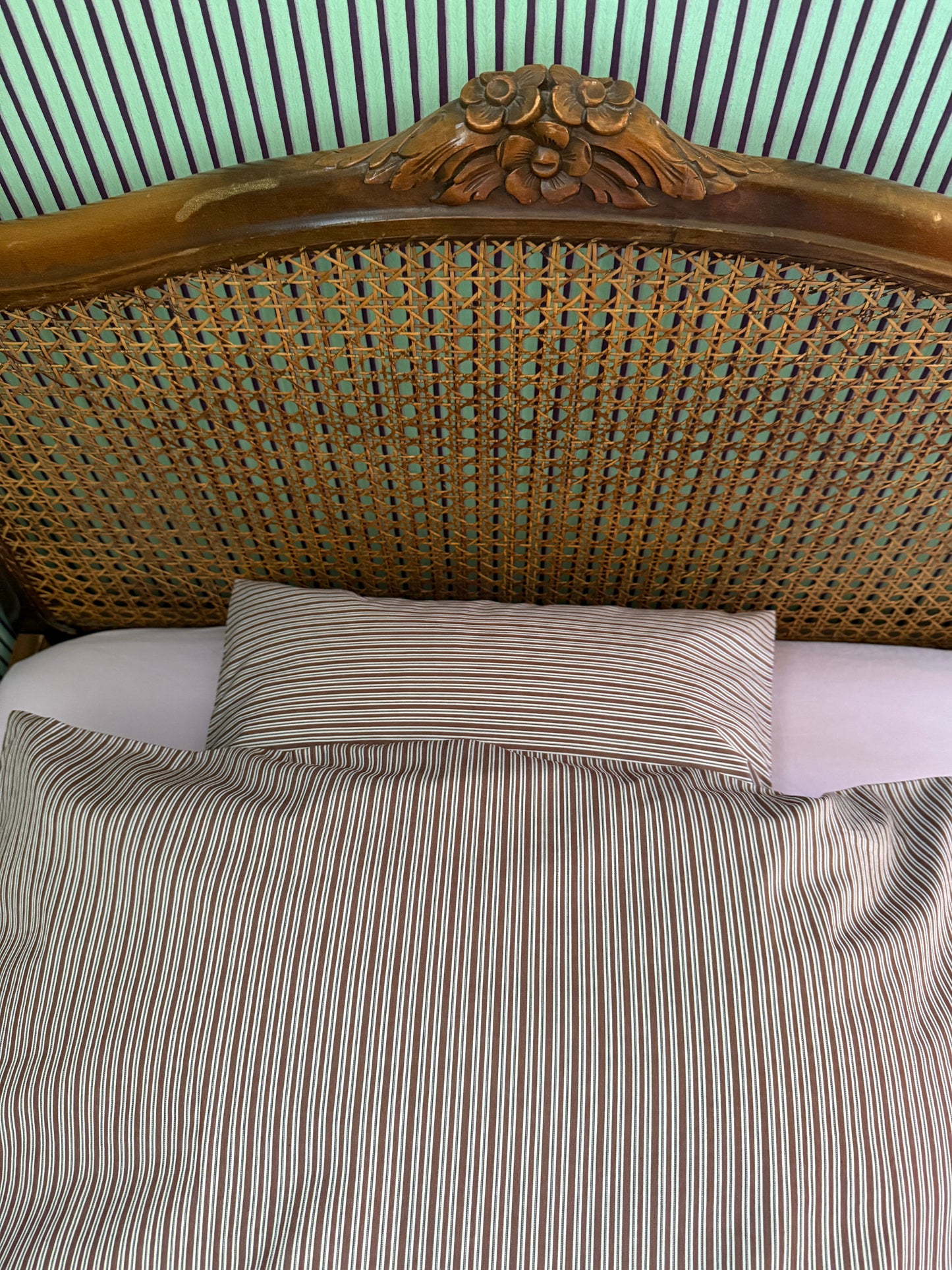 BABY DUVET COVER AND PILLOWCASE - CRÈME de la CRÈME à la HELLE