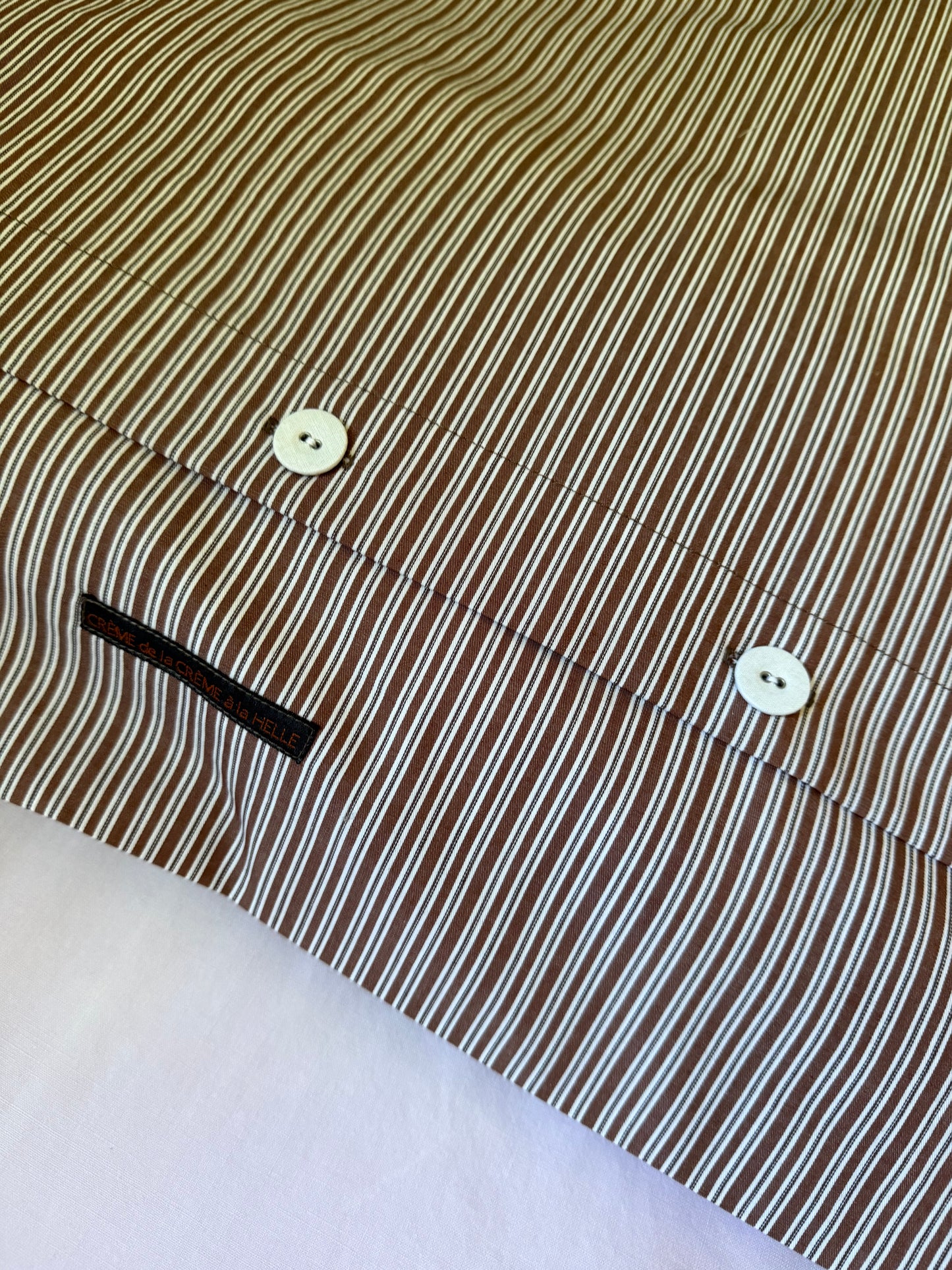 BABY DUVET COVER AND PILLOWCASE - CRÈME de la CRÈME à la HELLE