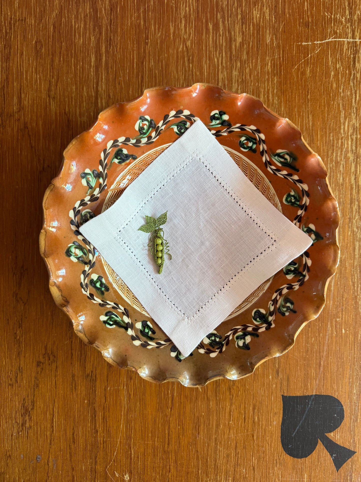 MINI PLACEMAT WITH PEA