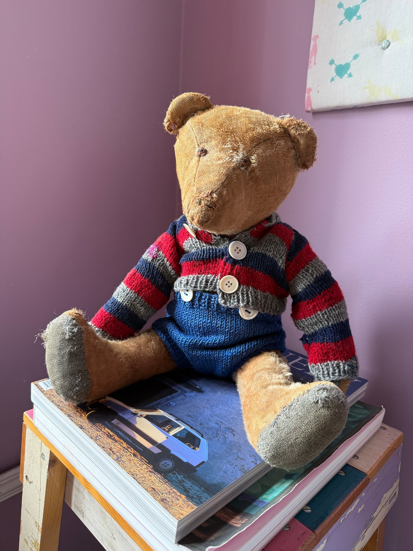 THE OLD BEAR FROM THE WOODS - TEDDY BEAR