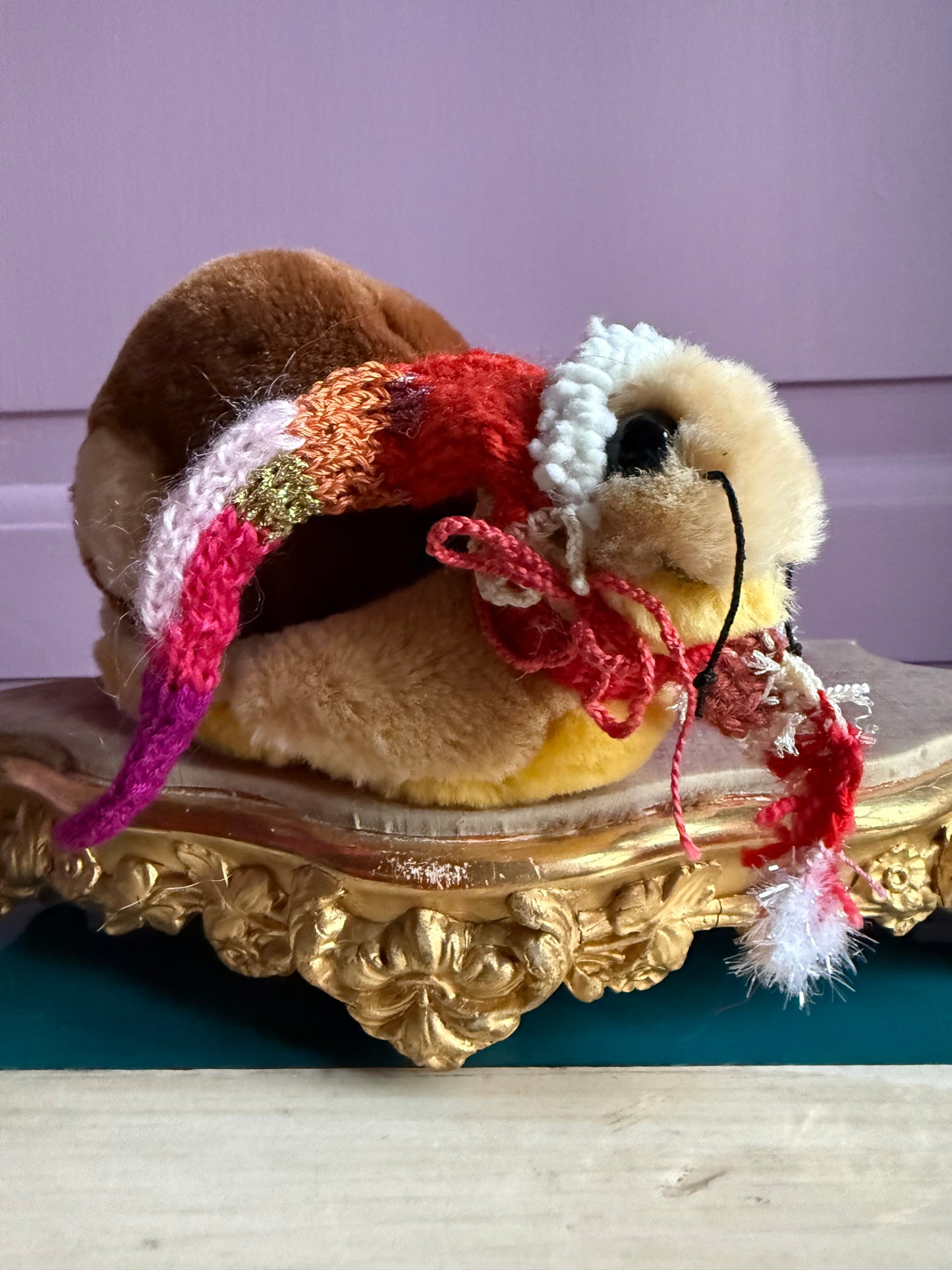 MRS. SNAIL - TEDDY BEAR