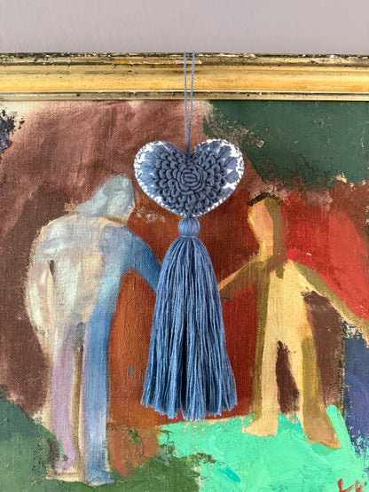 EMBROIDED CHRISTMAS HEART NR. 3