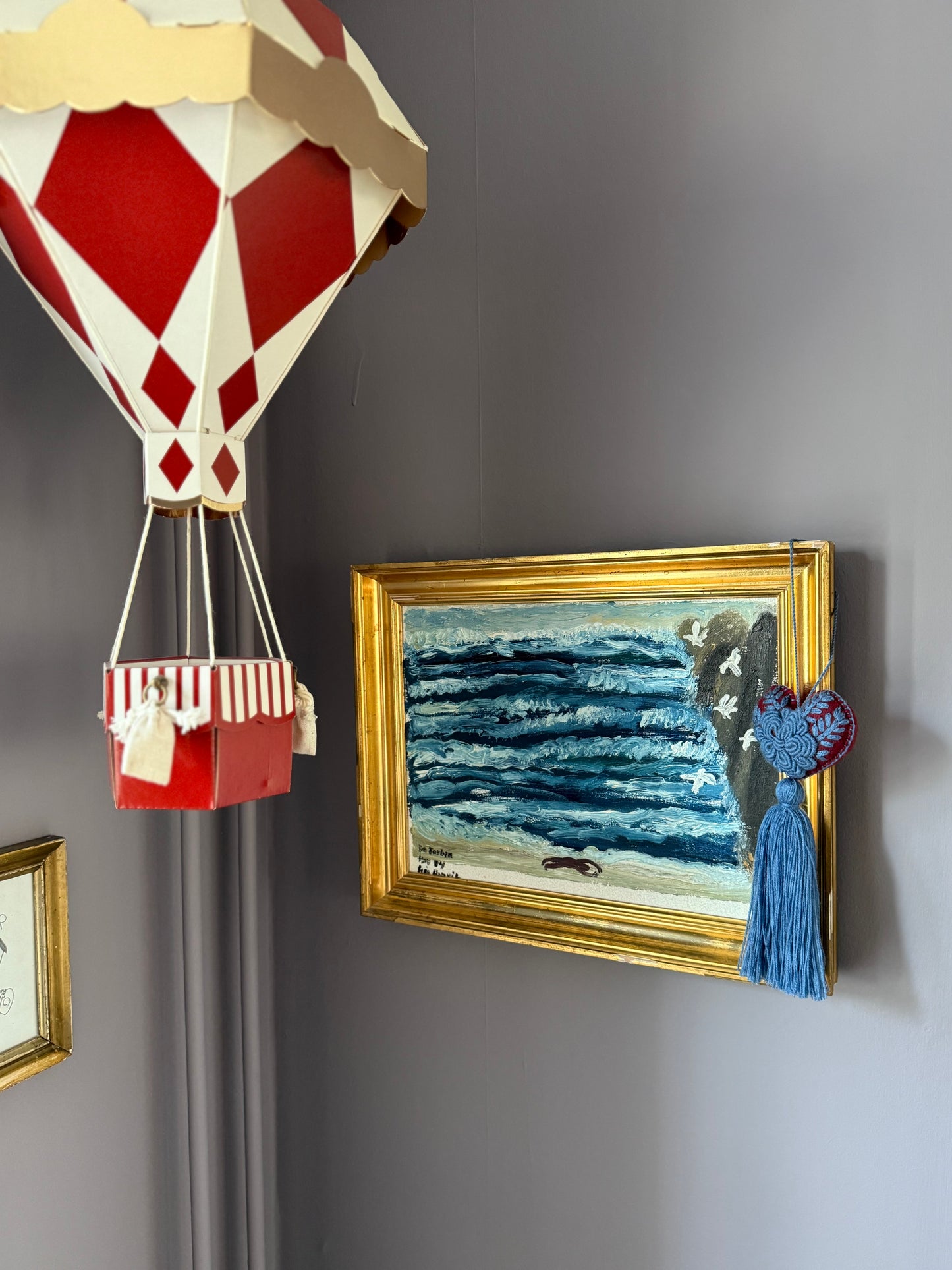 EMBROIDED CHRISTMAS HEART NR. 1