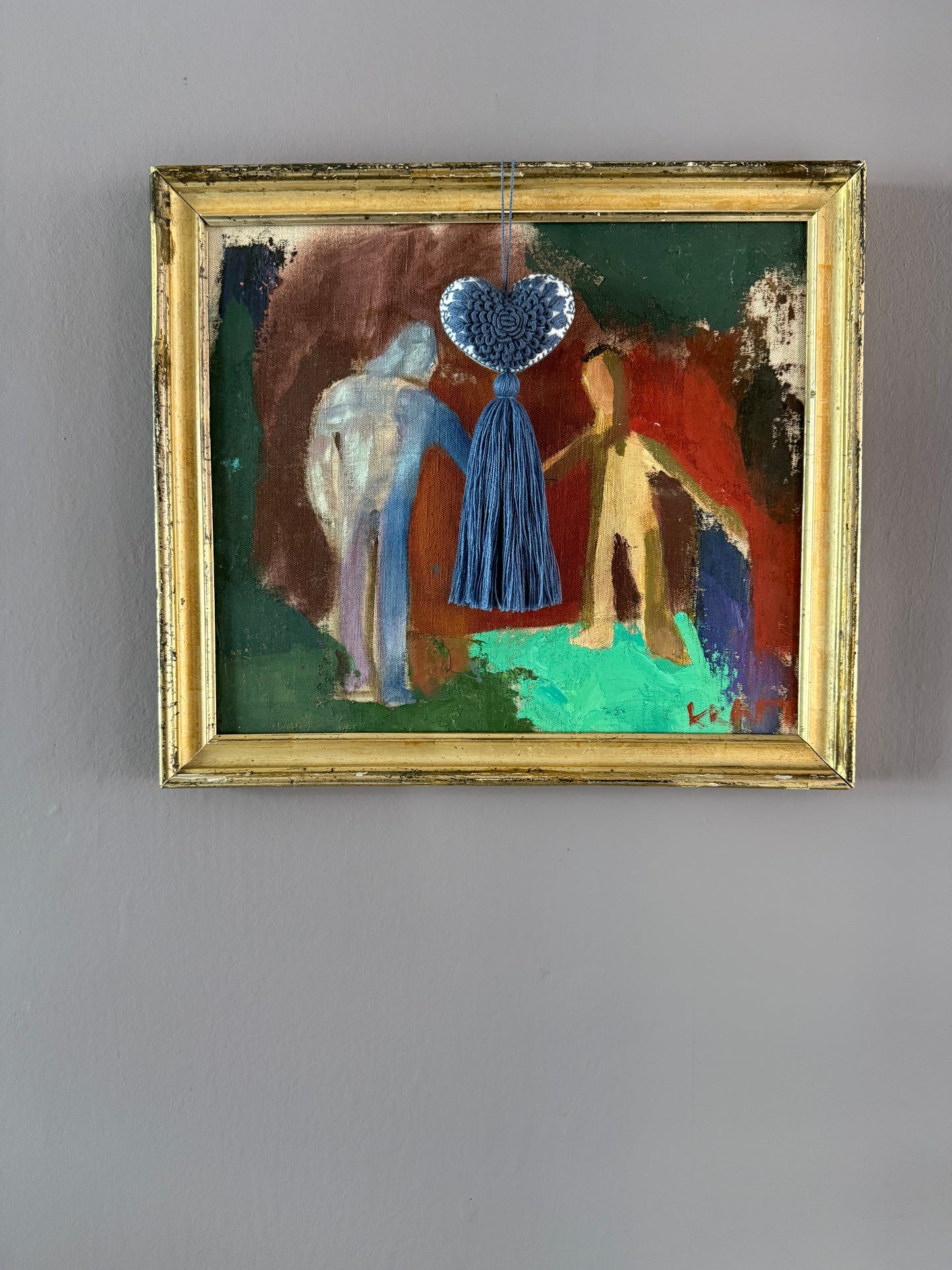 EMBROIDED CHRISTMAS HEART NR. 3