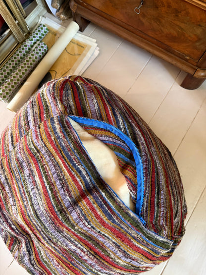 BEAN BAG STRIPED - CRÈME de la CRÈME à la HELLE