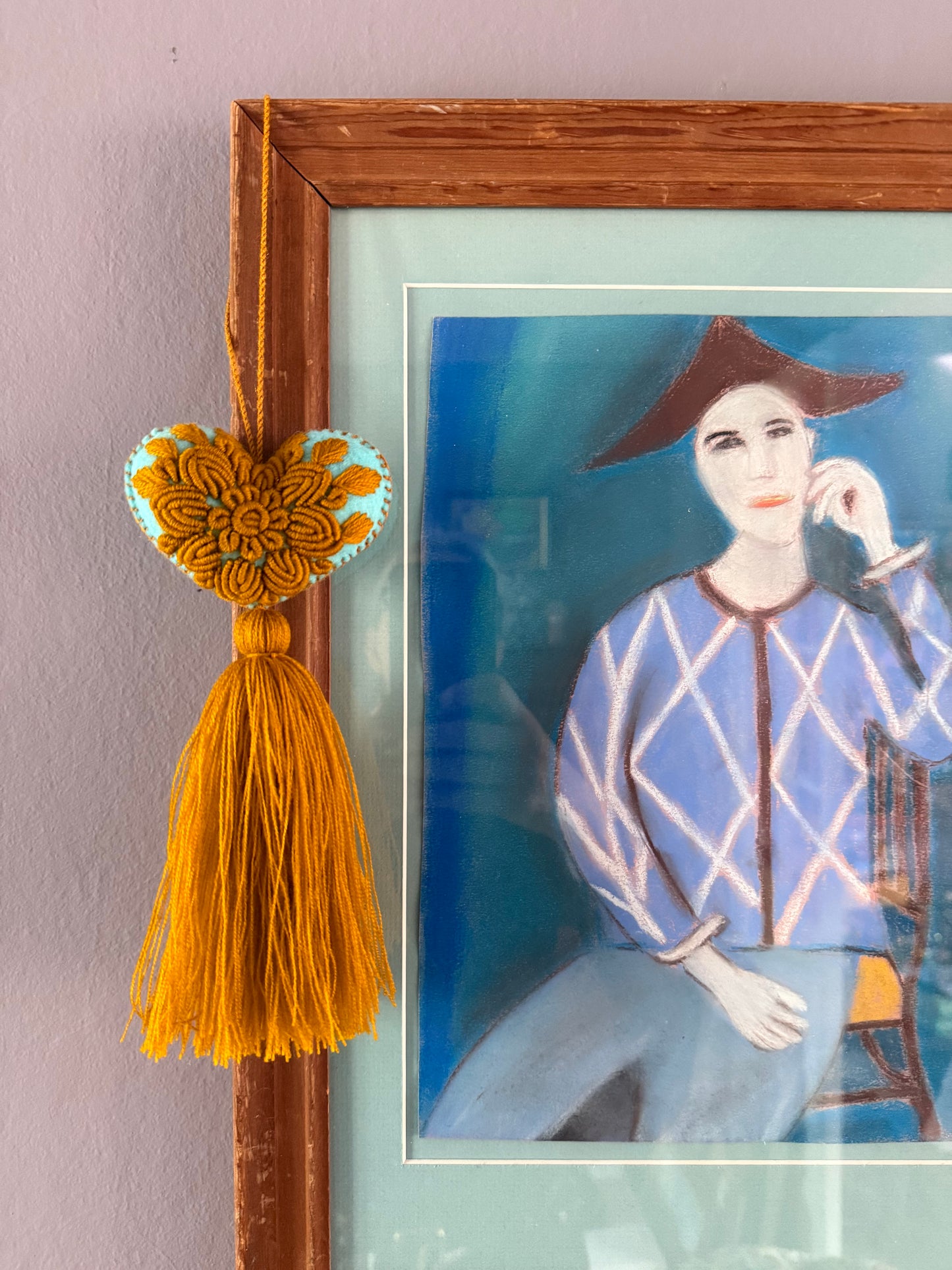 EMBROIDED EASTER HEART NR. 3