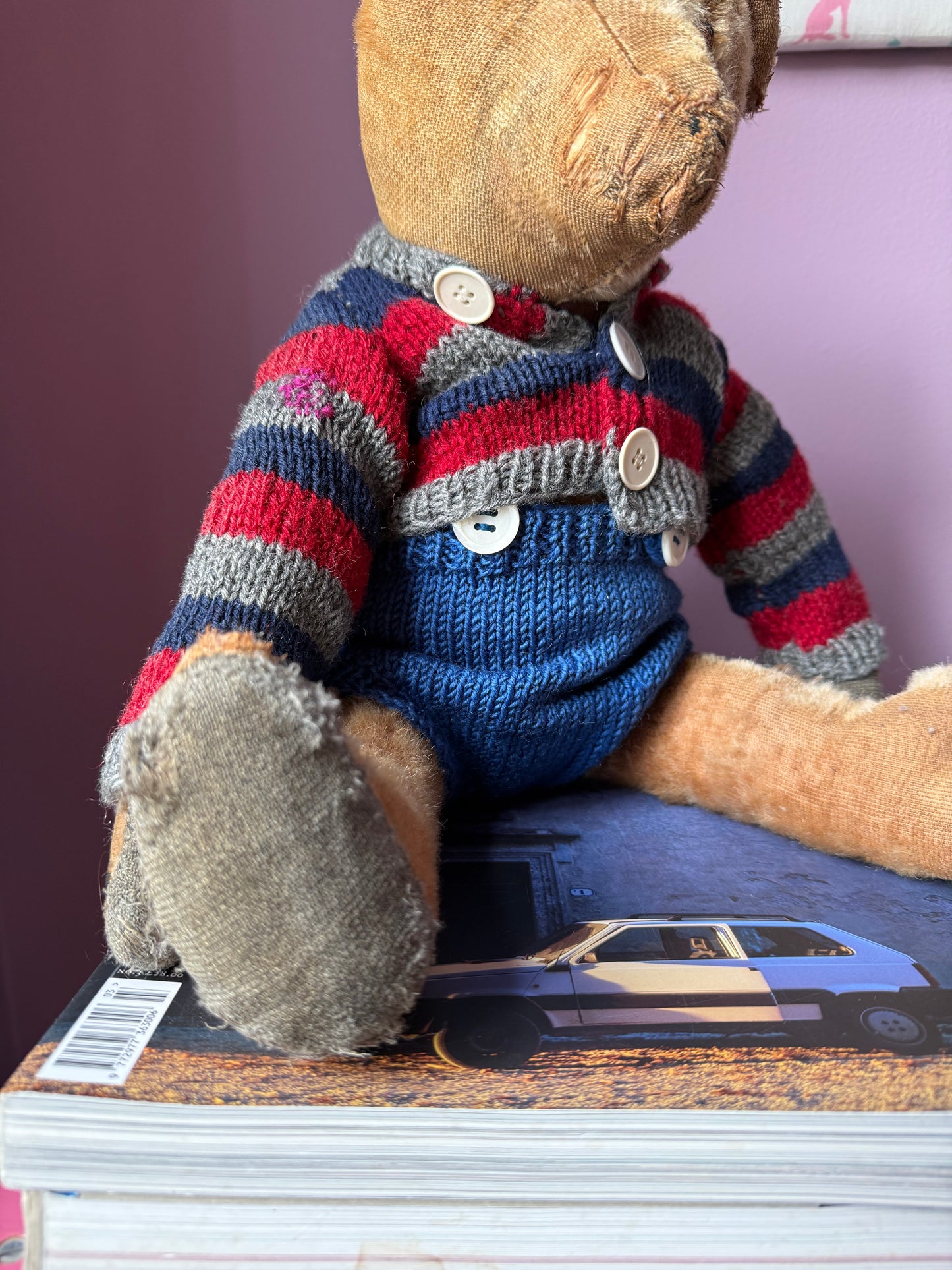THE OLD BEAR FROM THE WOODS - TEDDY BEAR