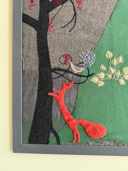THE HORSE AND THE FOX - TAPESTRY