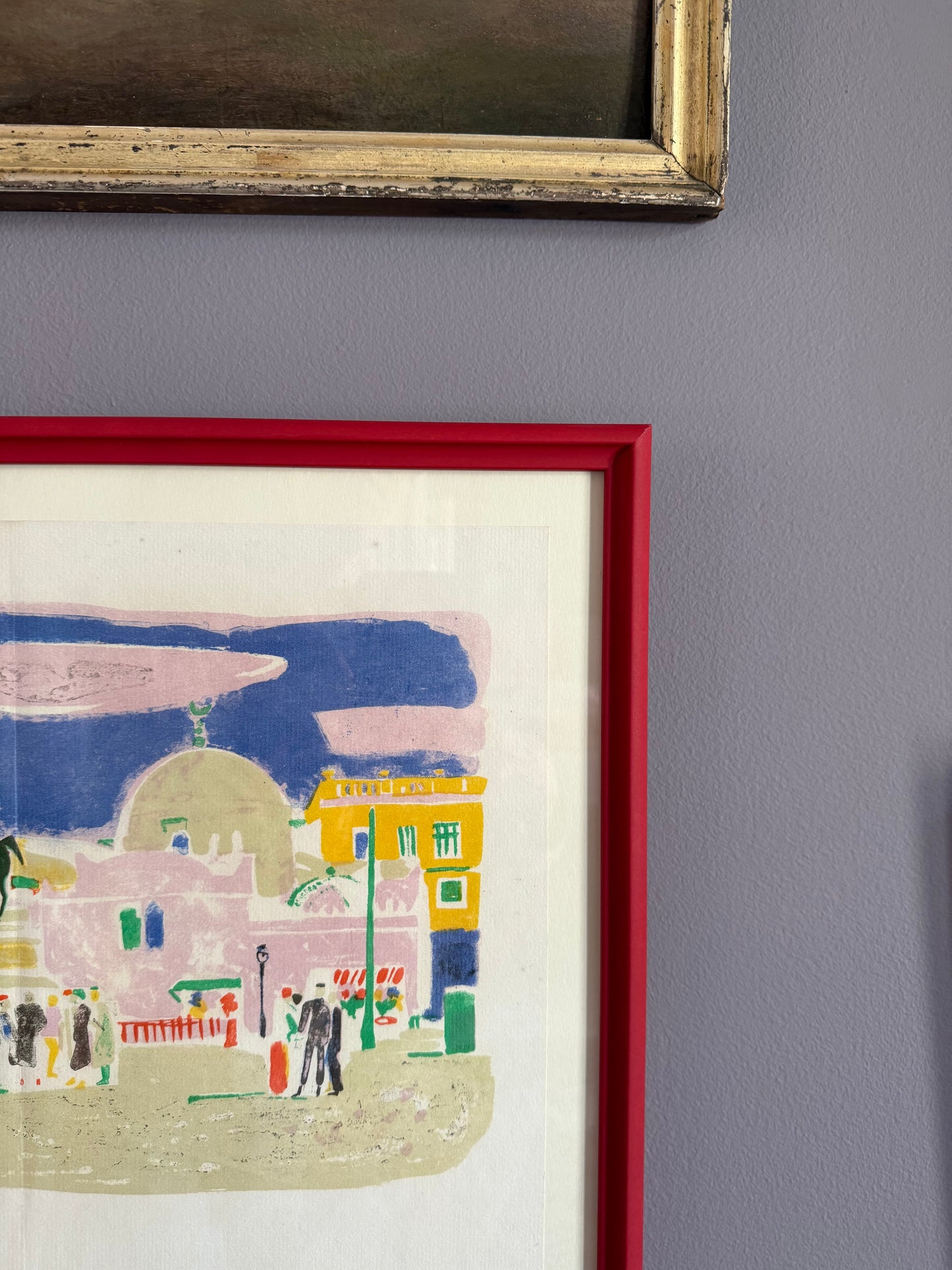 PARIS AIRPORT NO. 2 - VINTAGE WATERCOLOR