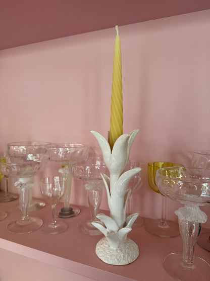 SWIRLED BEESWAX CANDLE - SCENT OF HONEY CANDLES