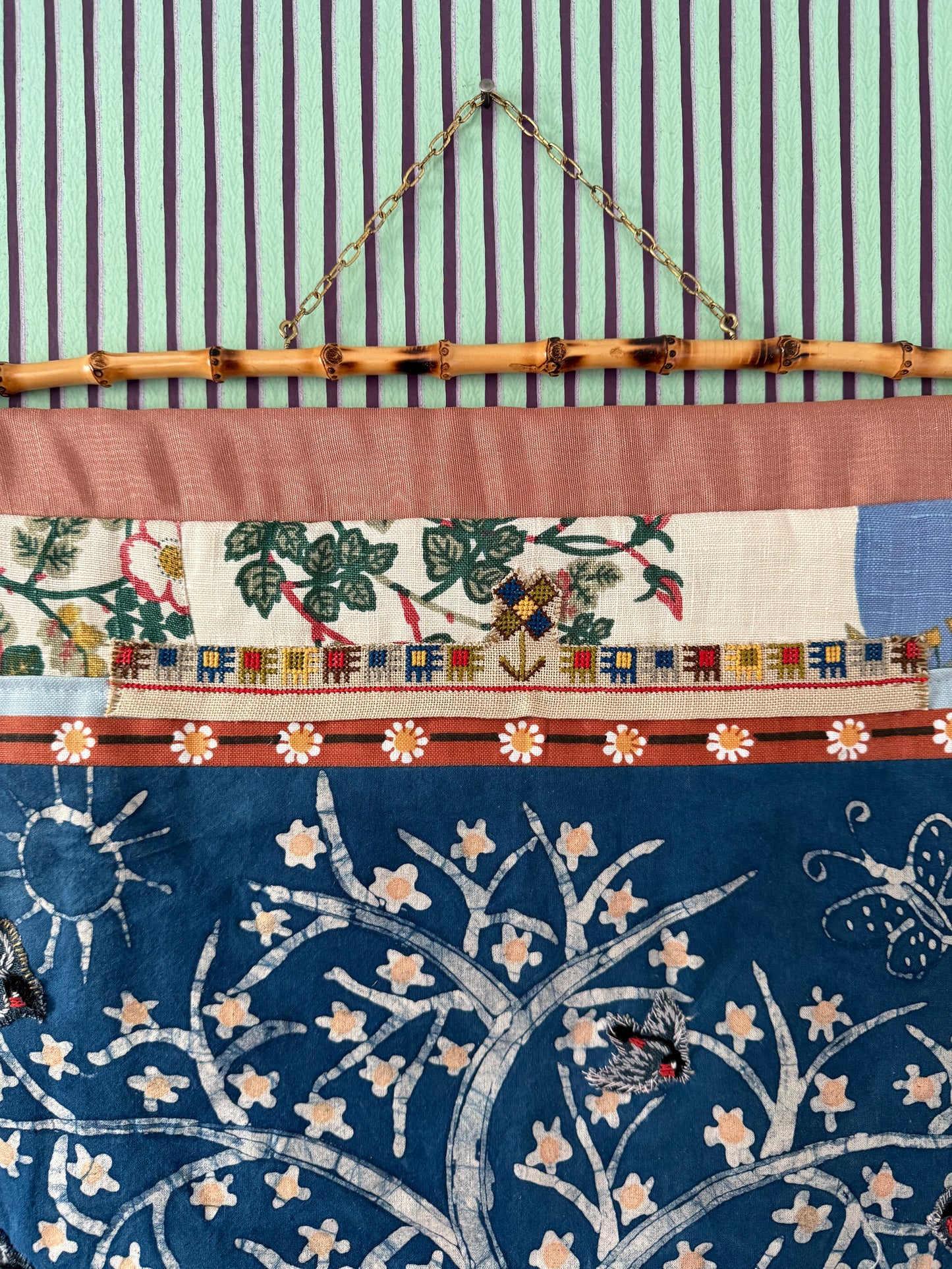 TAPESTRY 'UNDER THE TREE' - CRÈME de la CRÈME à la HELLE