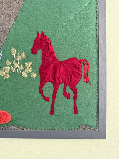 THE HORSE AND THE FOX - TAPESTRY