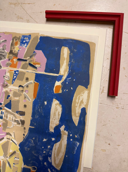 PARIS AIRPORT - VINTAGE WATERCOLOR