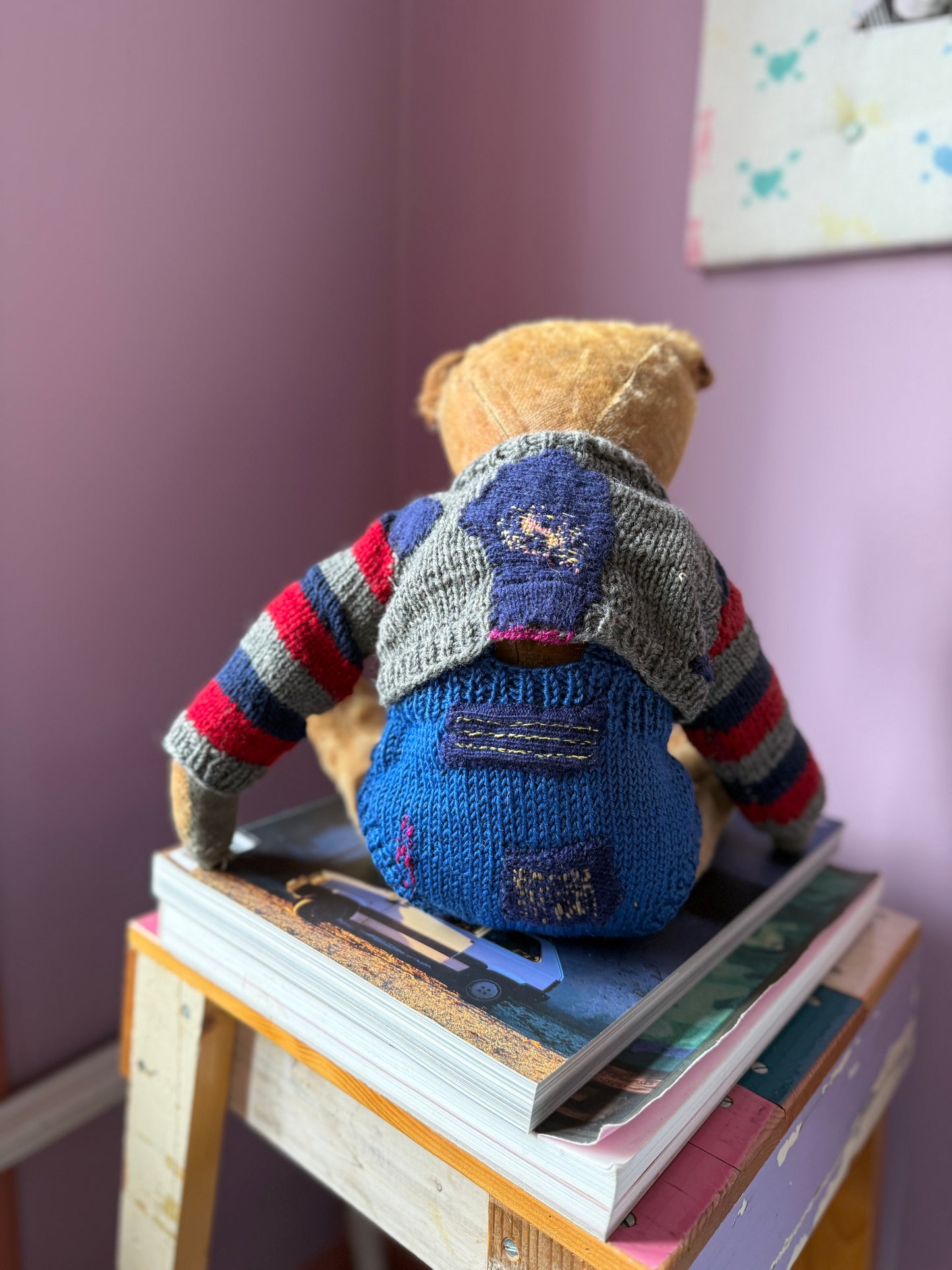 THE OLD BEAR FROM THE WOODS - TEDDY BEAR