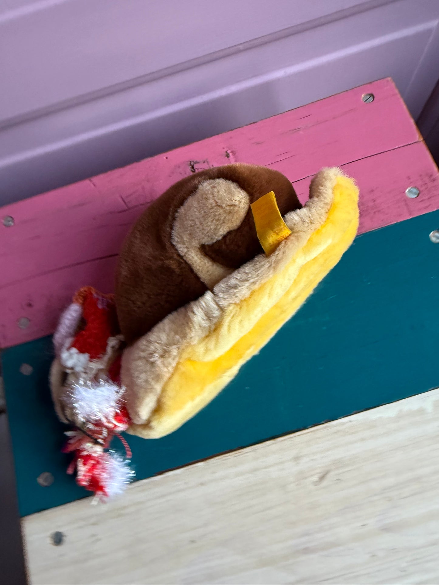 MRS. SNAIL - TEDDY BEAR