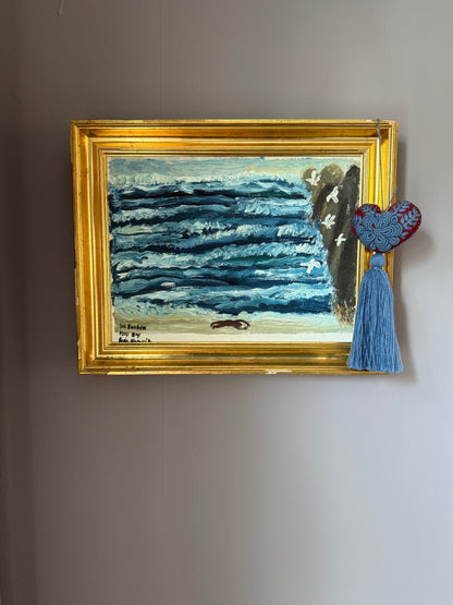 EMBROIDED CHRISTMAS HEART NR. 1