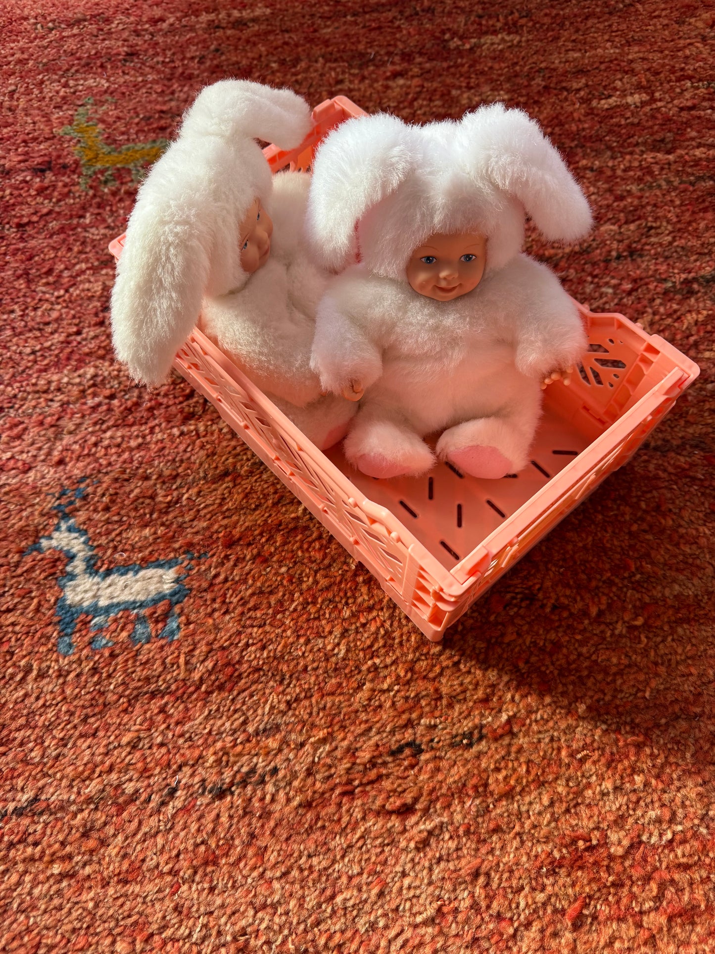 VINTAGE BUNNY BABY DOLL - ANNE GEDDES