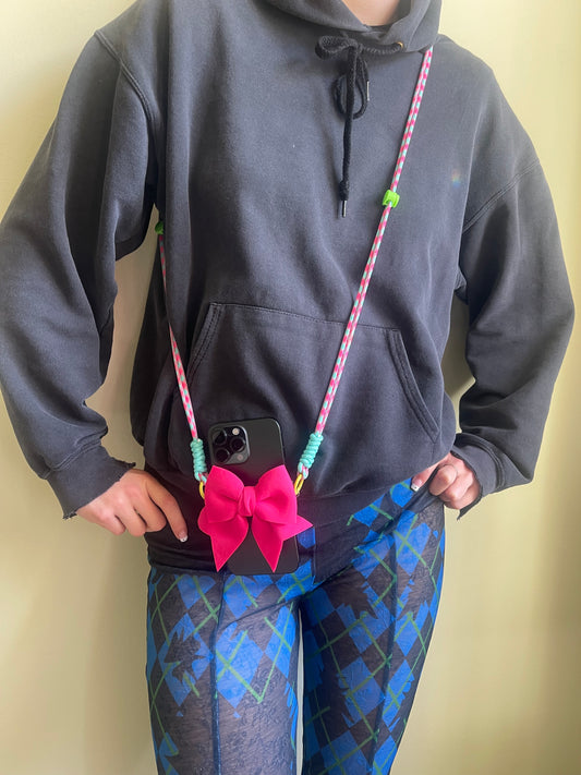 PHONE STRAP BOW