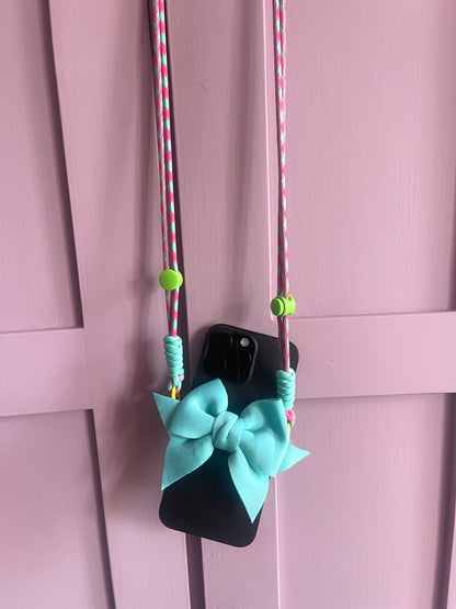 PHONE STRAP BOW