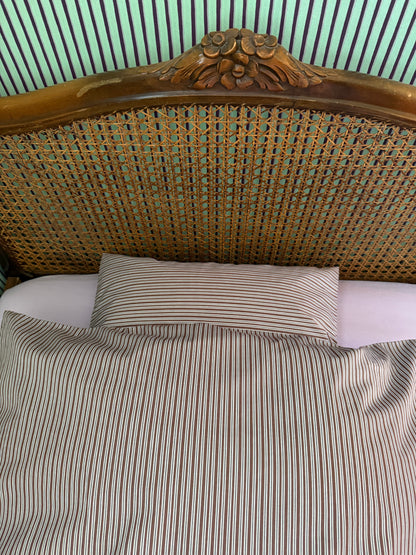 BABY DUVET COVER AND PILLOWCASE - CRÈME de la CRÈME à la HELLE