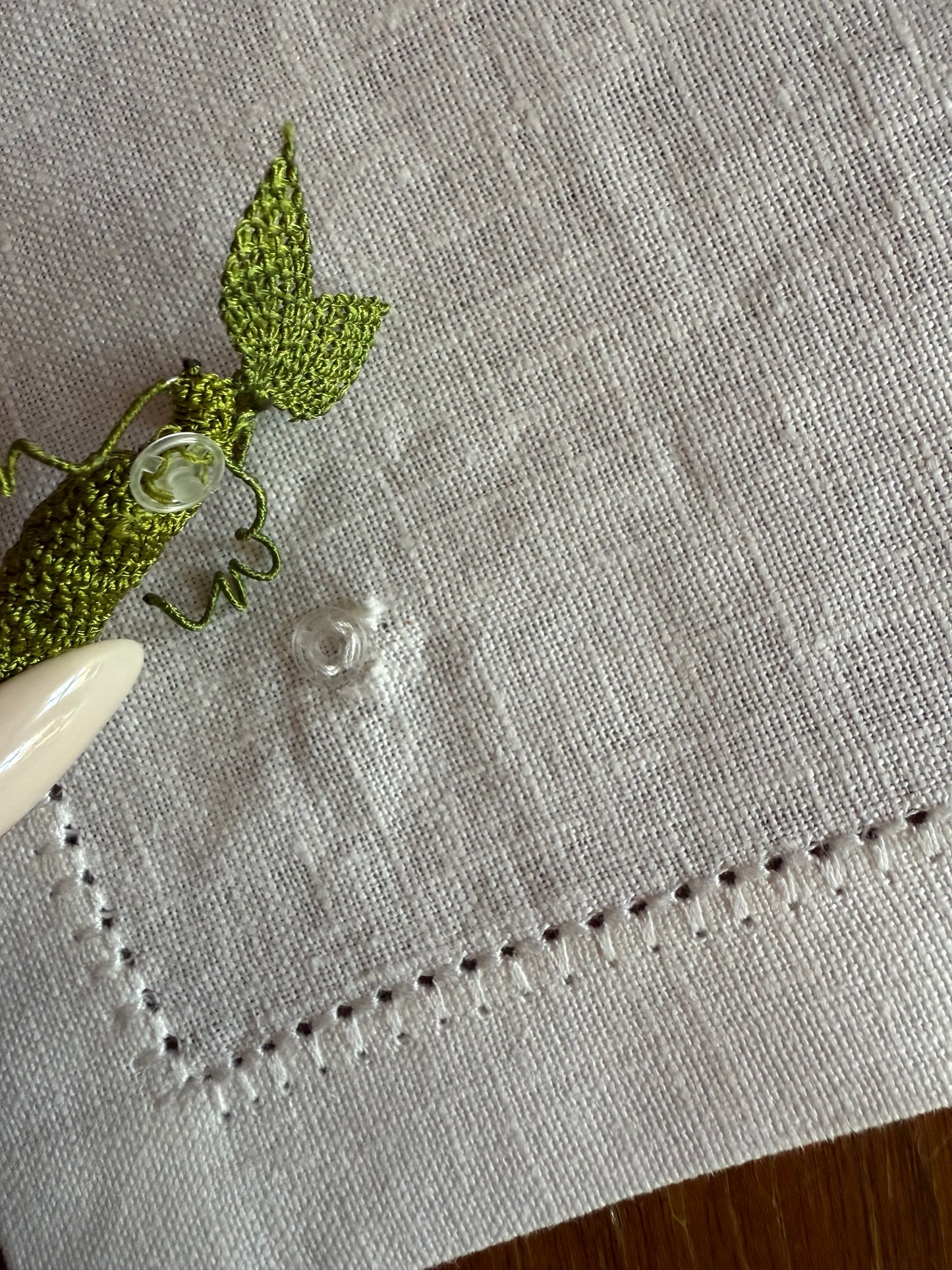MINI PLACEMAT WITH PEA